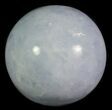 Polished Blue Calcite Sphere #64824-1
